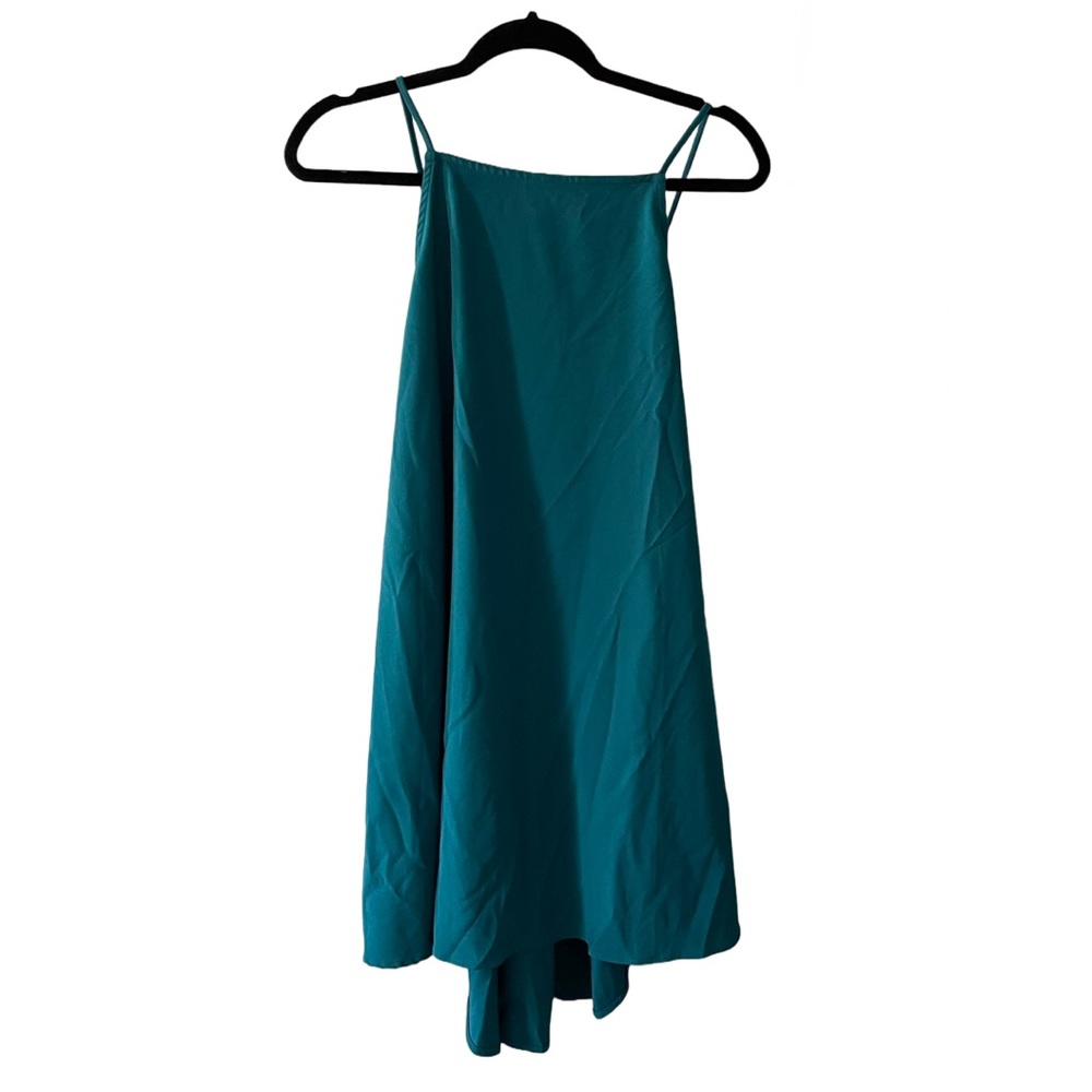 UO Square Neck Hi Lo Mini Dress
